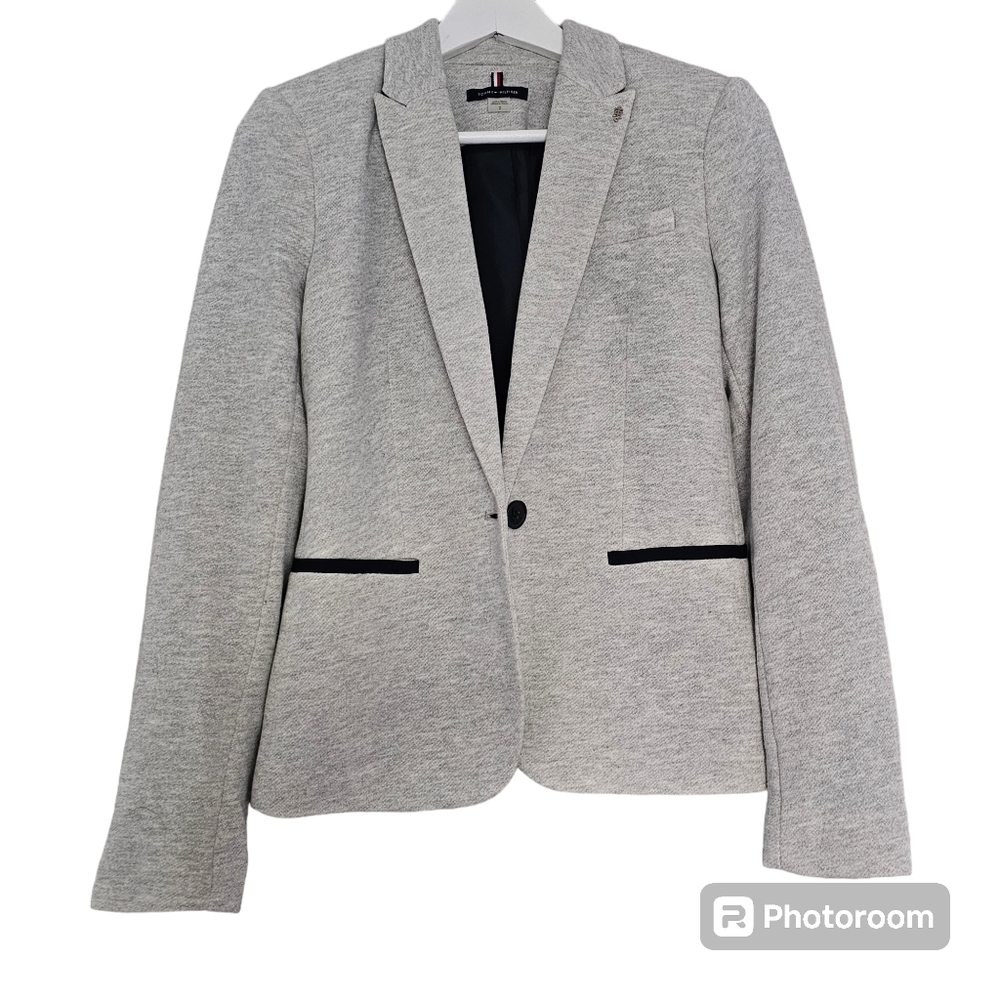 Tommy Hilfiger size 2 blazer, grey, warm